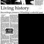 Living History from the Charleston Gazette (Charleston, WV)